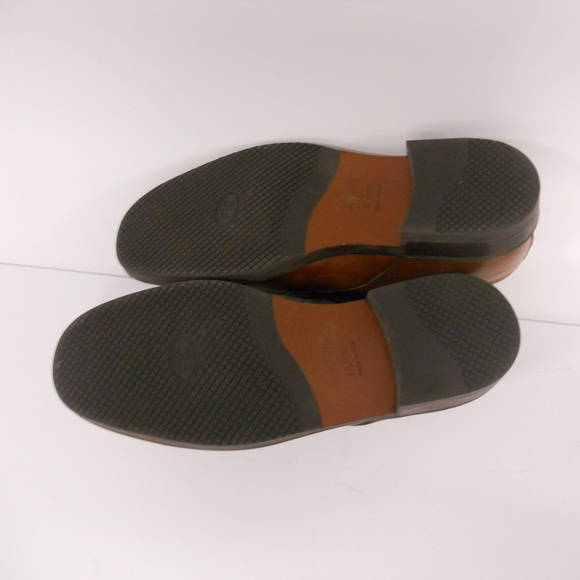 Vtg Johnston & Murphy Oxford Laceup 10.5 Italy Brown main image 5